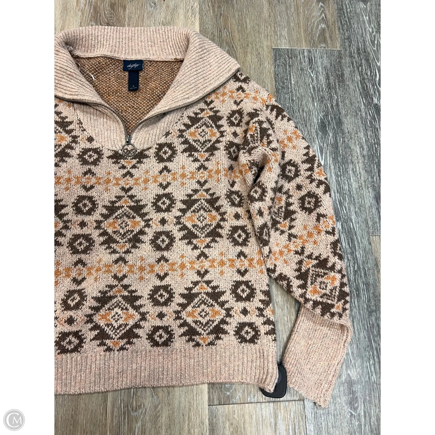 Sweater By Daytrip In Brown, Size: S