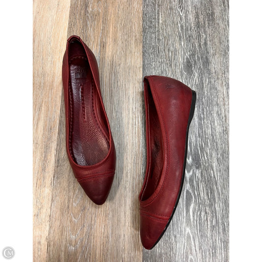 Shoes Designer By Frye In Red, Size: 7.5