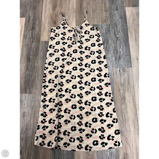 Dress Casual Midi By Vero Moda In Animal Print, Size: S