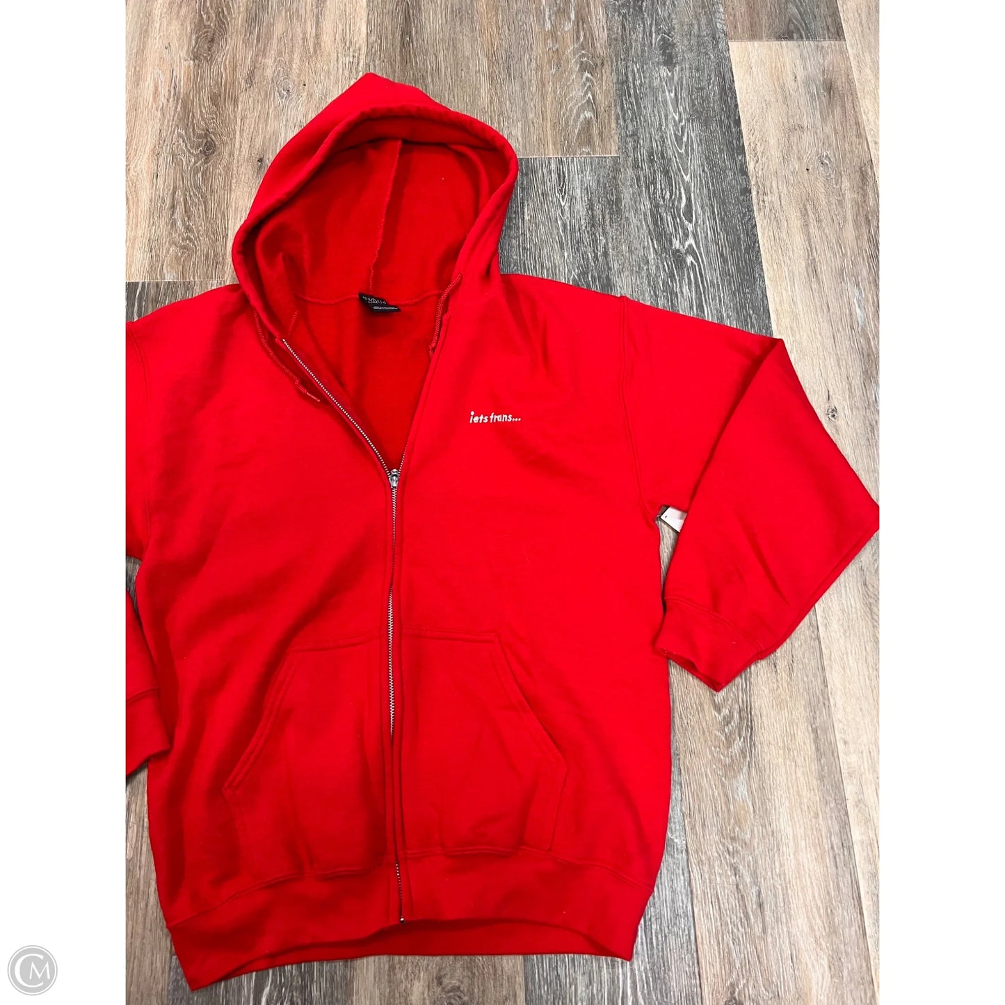Sweatshirt Hoodie By iets Frans In Red, Size: S