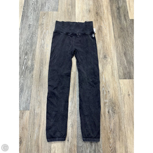 Athletic Leggings By Free People In Grey, Size: M