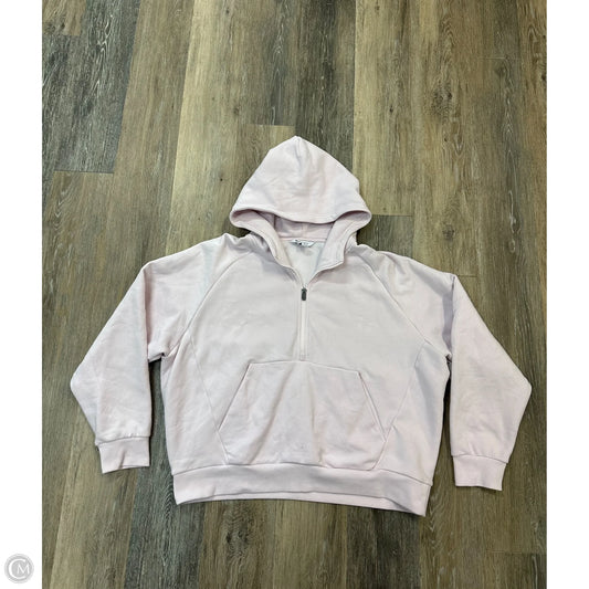 *Athletic Sweatshirt Hoodie By Athleta In Pink, Size: Xl