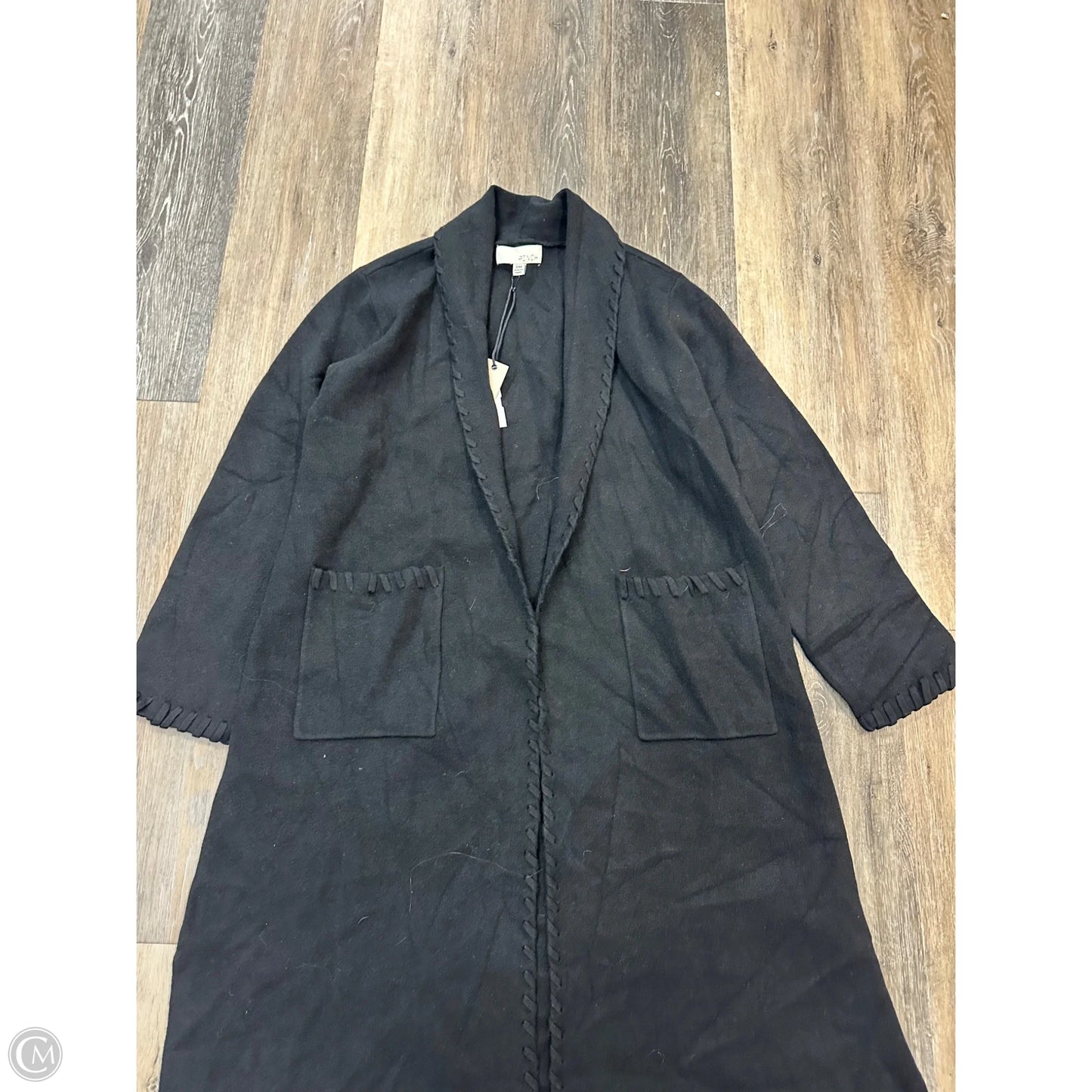 Sweater Cardigan By Pinch In Black, Size: S