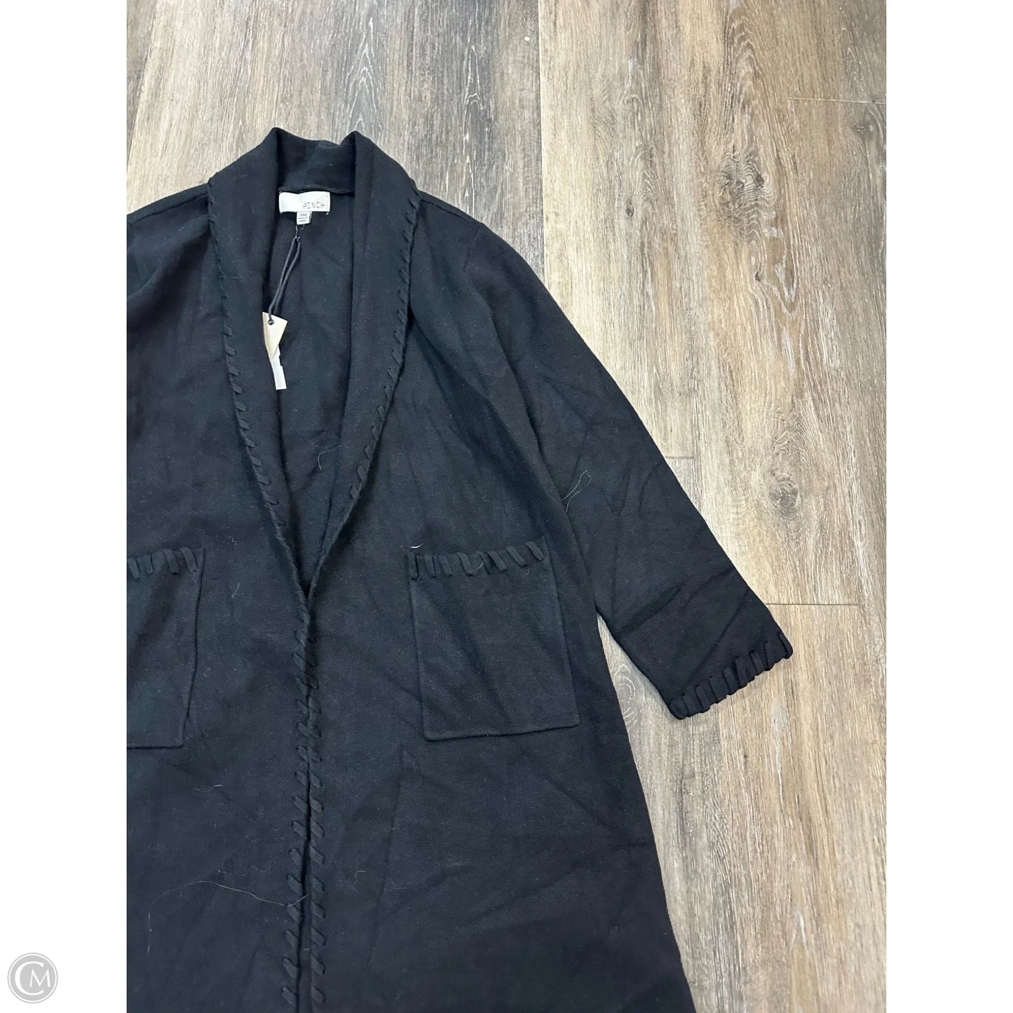 Sweater Cardigan By Pinch In Black, Size: S