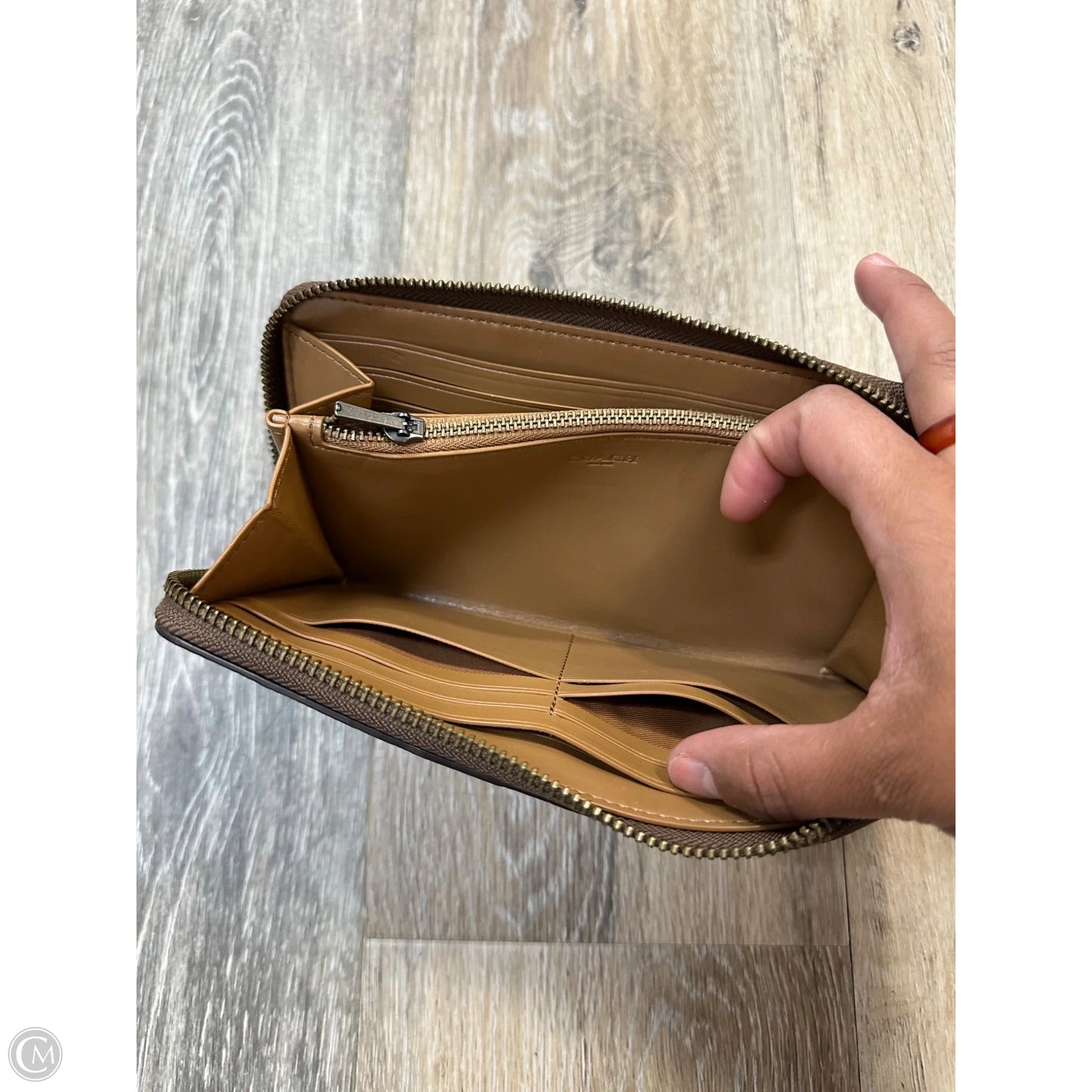 Wallet Designer By Coach, Size: Large
