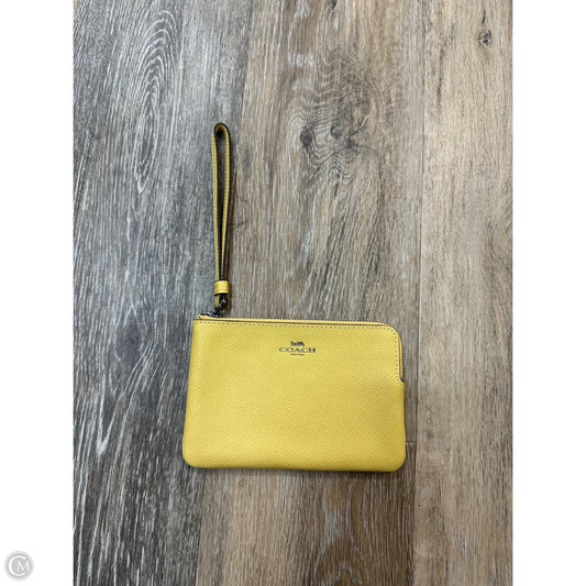 Wristlet Designer By Coach, Size: Medium