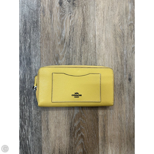Wallet Designer By Coach, Size: Large