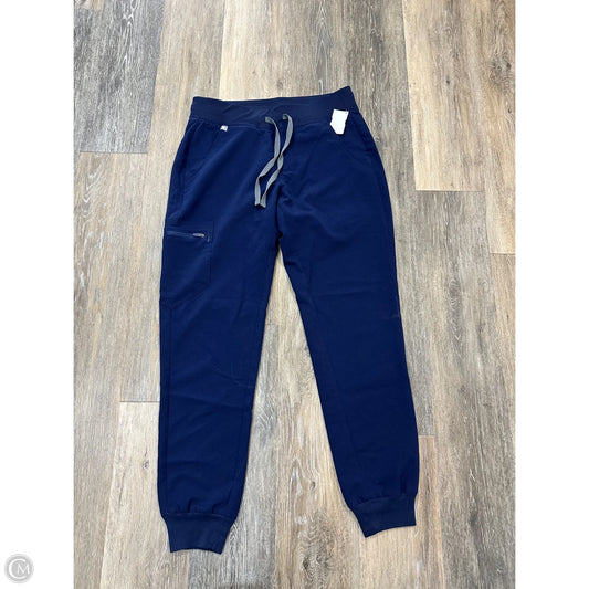 Athletic Pants By Figs In Blue, Size: S