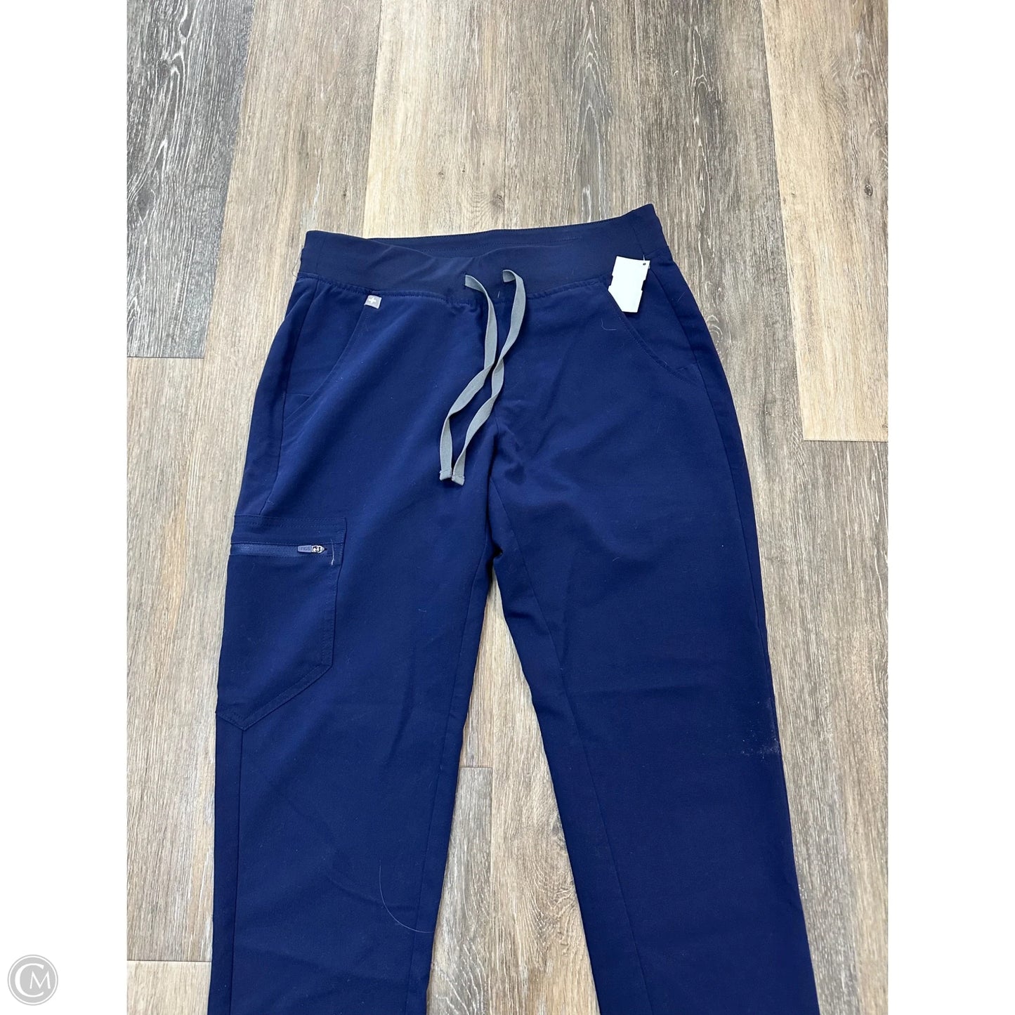 Athletic Pants By Figs In Blue, Size: S