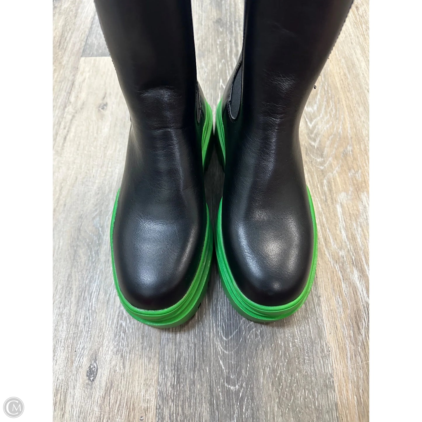 Boots Mid-calf Flats By Azalea Wang In Black, Size: 7.5