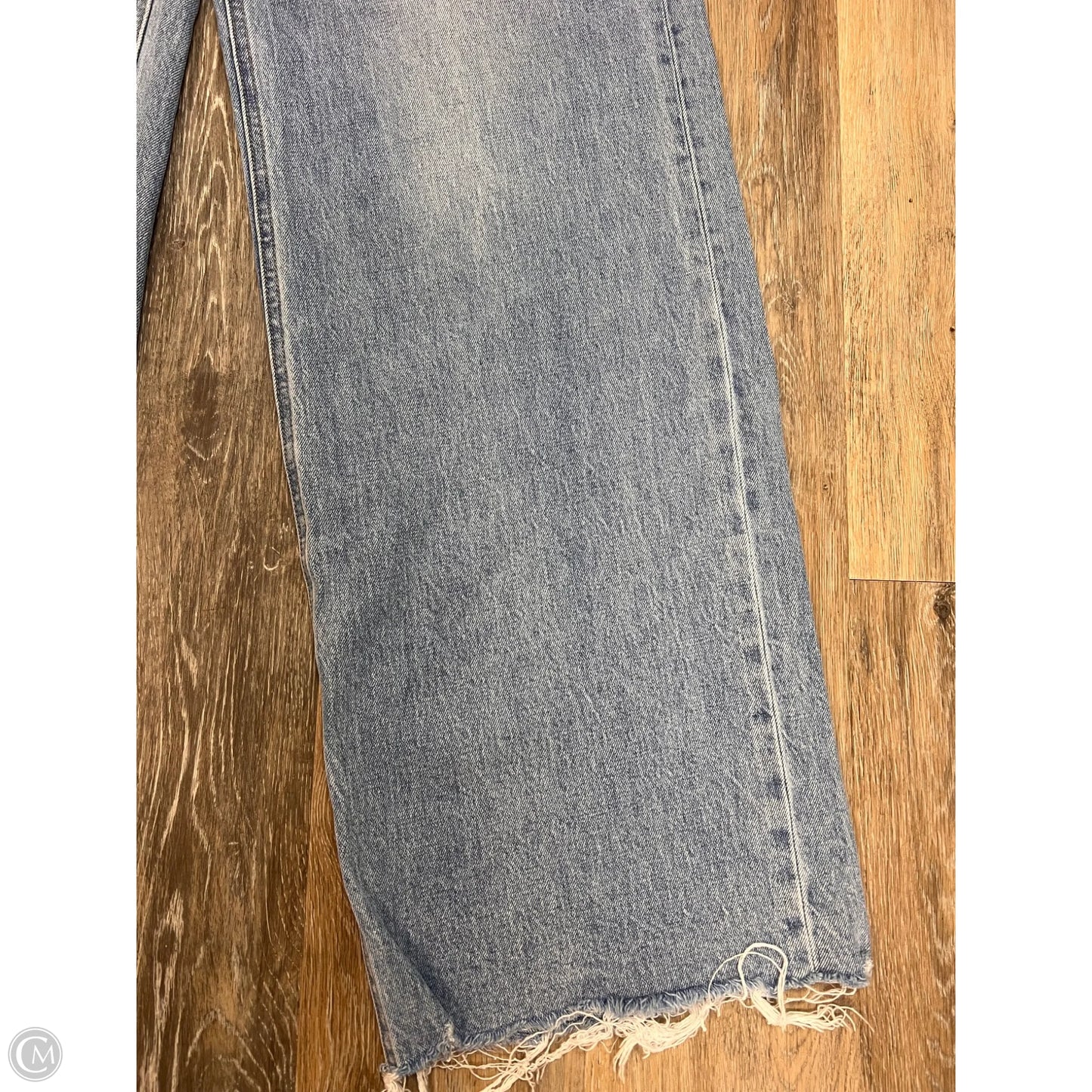 Jeans Wide Leg By Vervet In Blue Denim, Size: 8/29