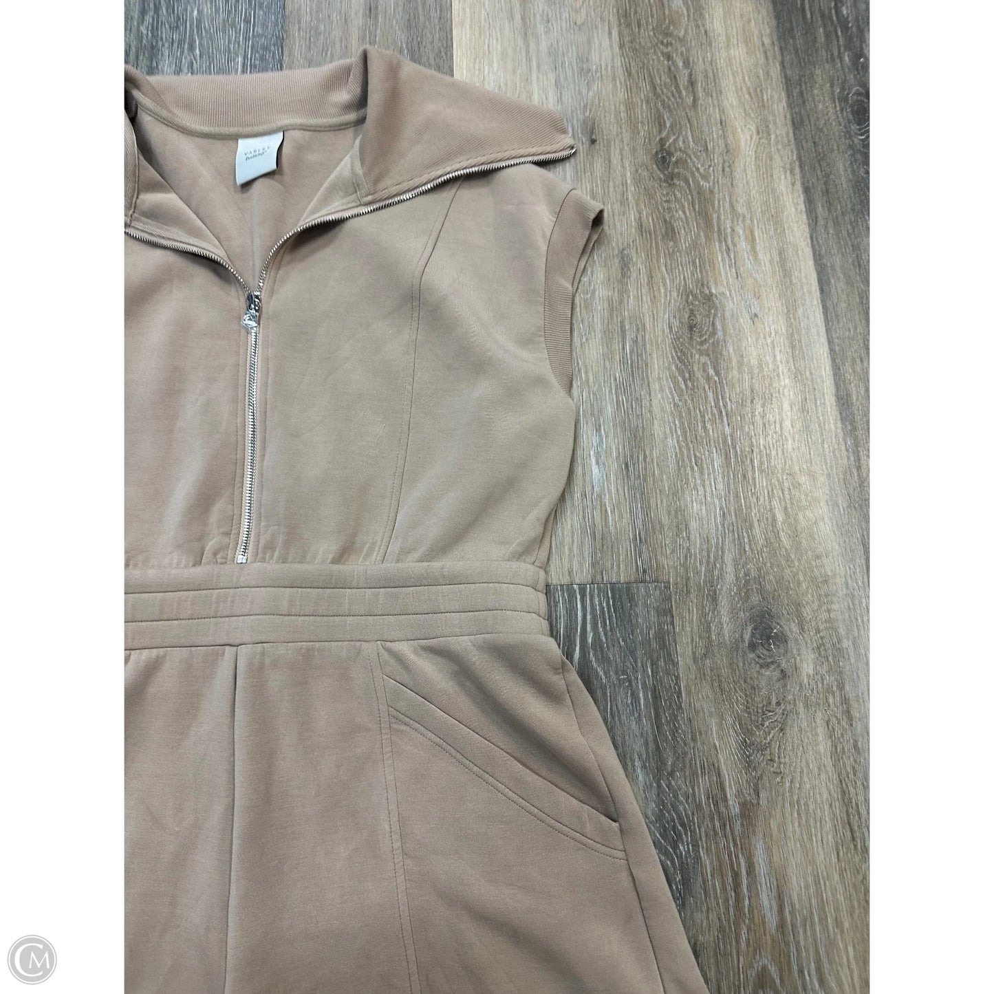 Romper By Varley In Tan, Size: Xl