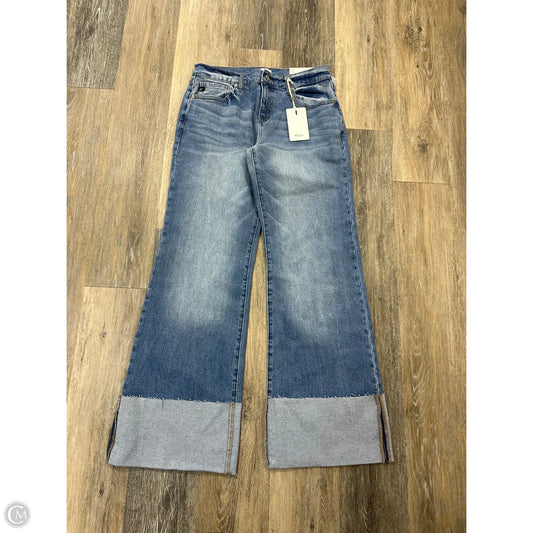 Jeans Wide Leg By Kancan In Blue Denim, Size: 6