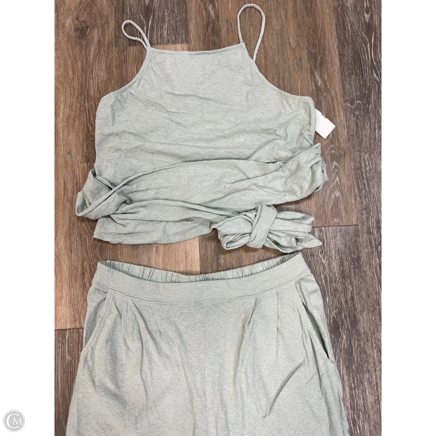 Pants Set 2pc By Free People In Blue, Size: L