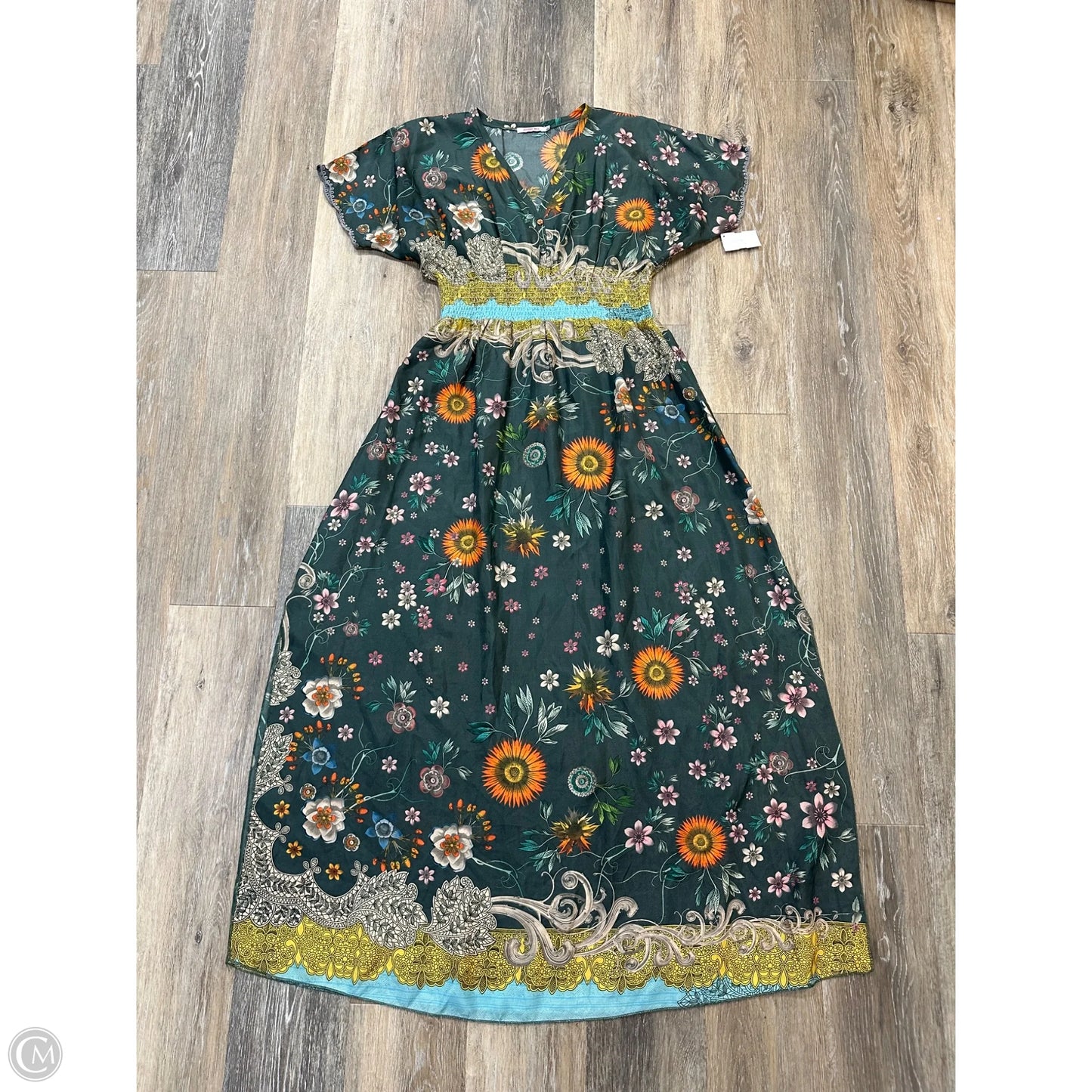 Dress Casual Maxi By Johnny Was In Floral Print, Size: S