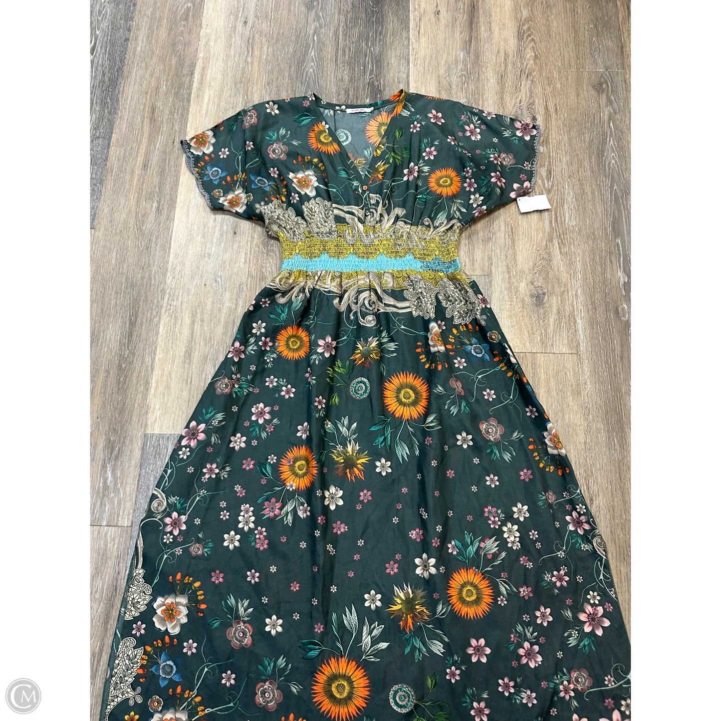 Dress Casual Maxi By Johnny Was In Floral Print, Size: S