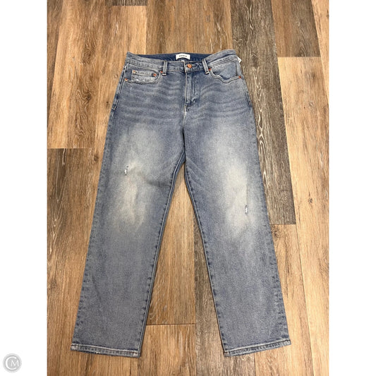 Jeans Straight By Pistola In Blue Denim, Size: 8