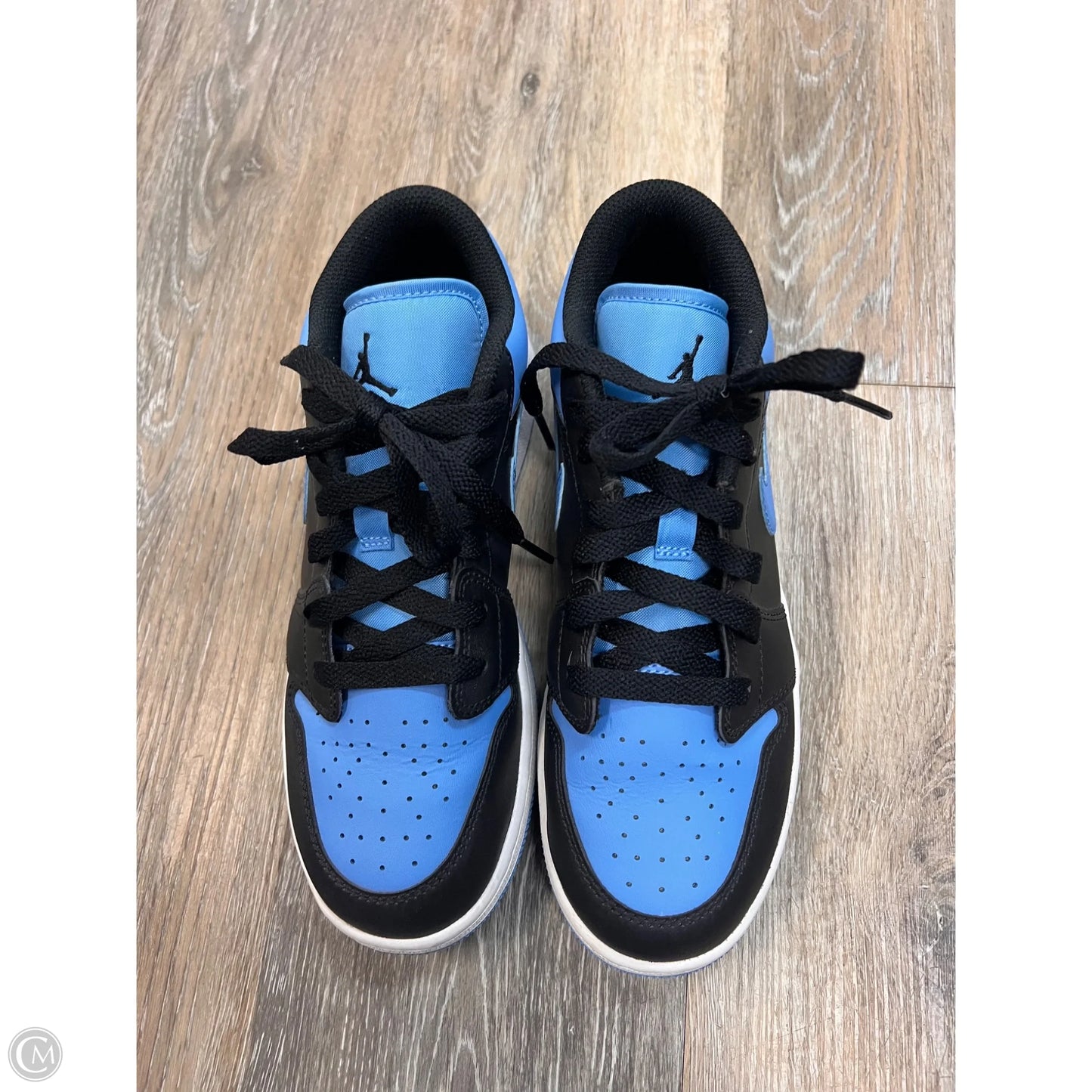 Shoes Sneakers By Nike In Black & Blue, Size: 7.5(Youth 6)
