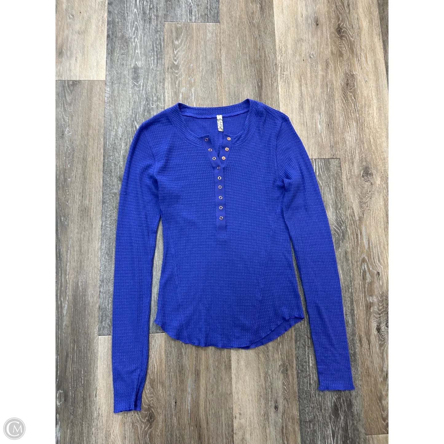Top Long Sleeve By Free People In Purple, Size: M