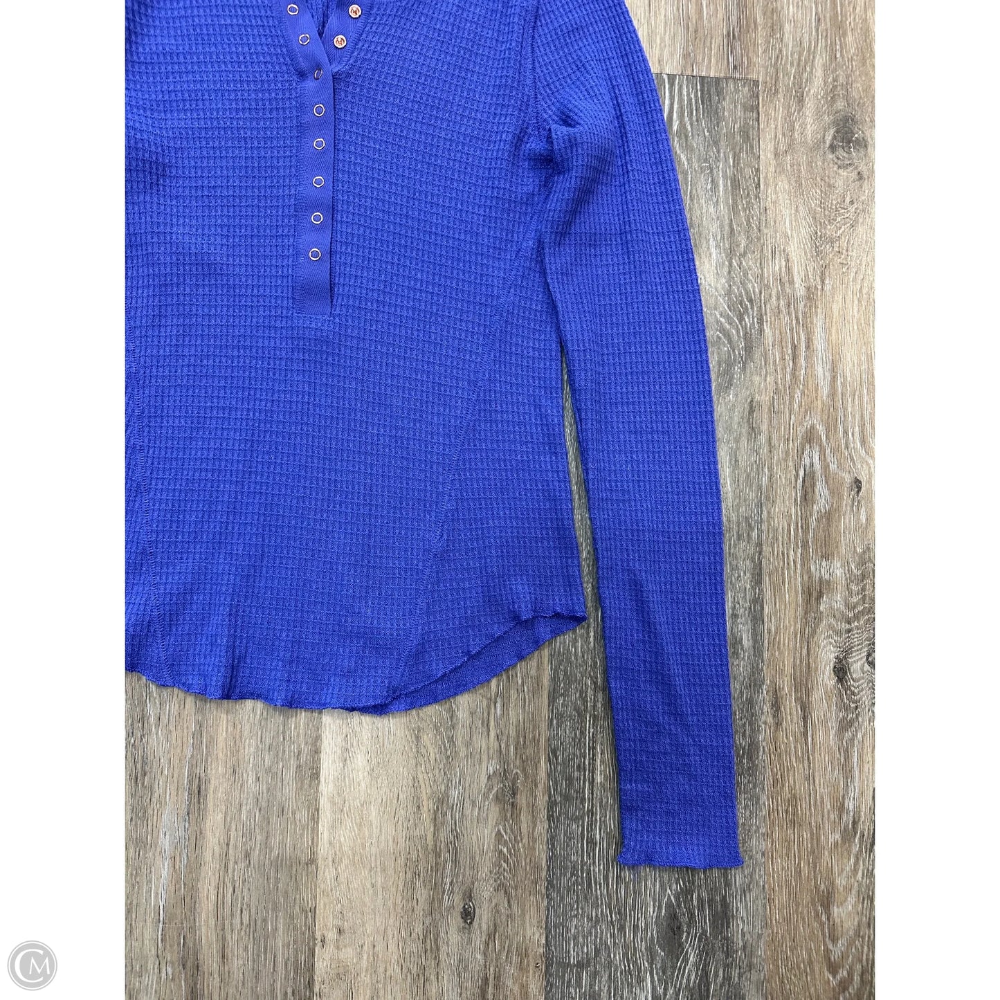 Top Long Sleeve By Free People In Purple, Size: M