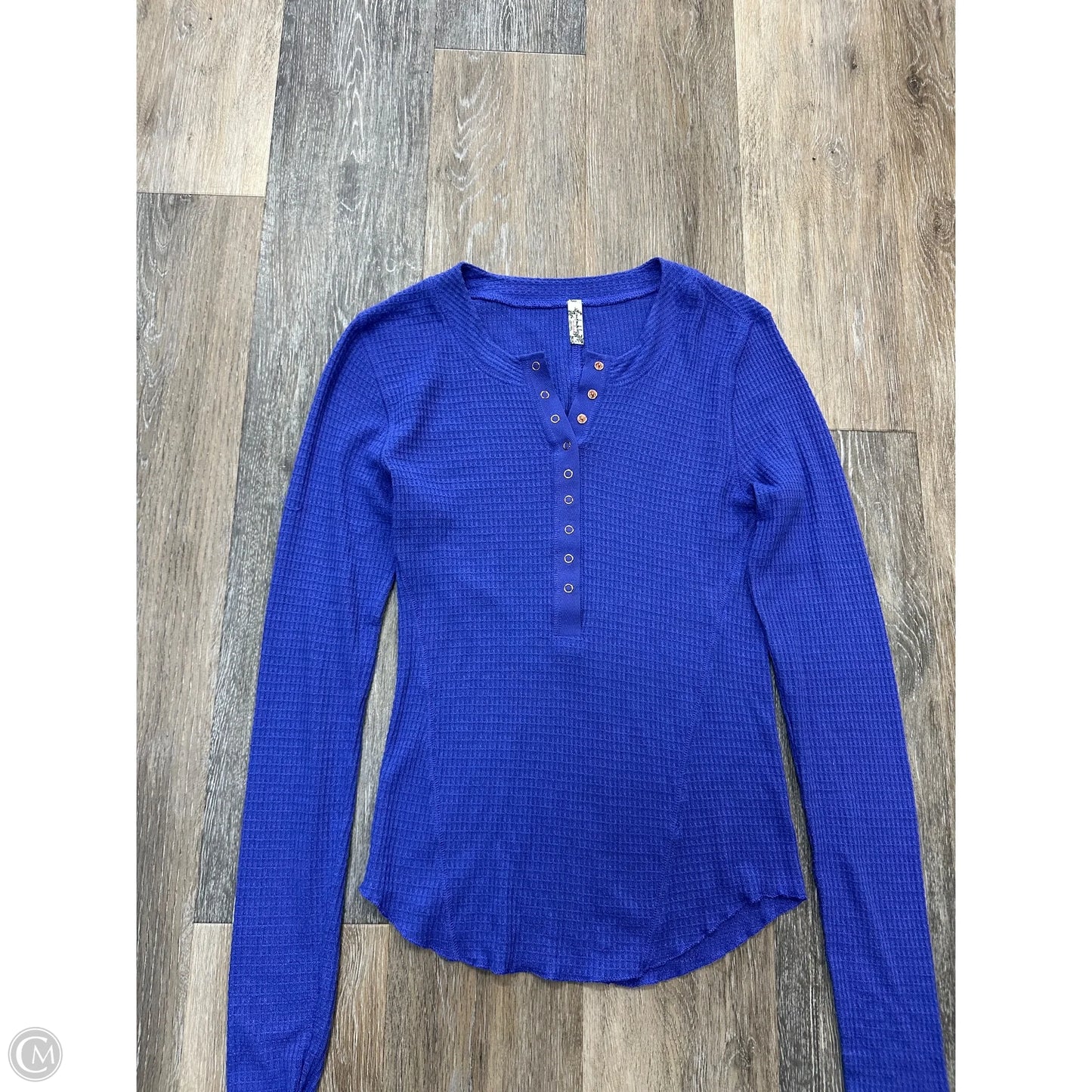 Top Long Sleeve By Free People In Purple, Size: M