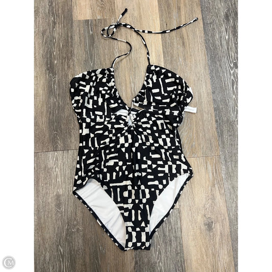 Swimsuit By Banana Republic In Black & White, Size: L