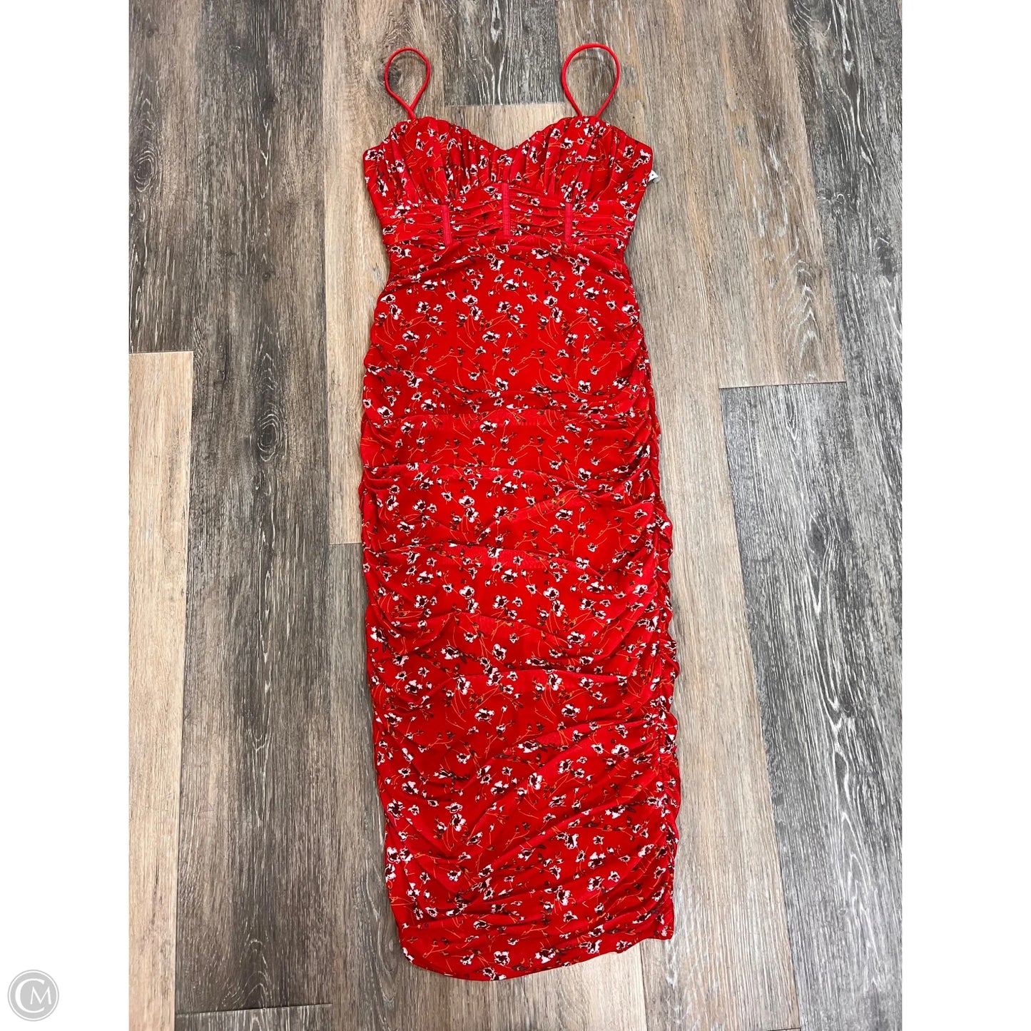 Dress Casual Maxi By Hello Molly In Red, Size: S