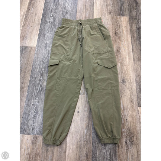 Athletic Pants By Spanx In Green, Size: S