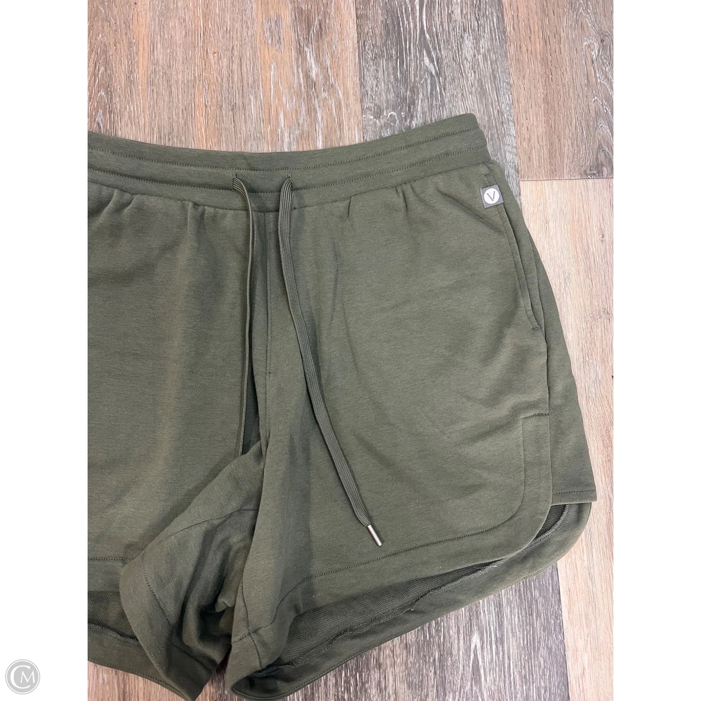 Athletic Shorts By Livi Active In Green, Size: 1x