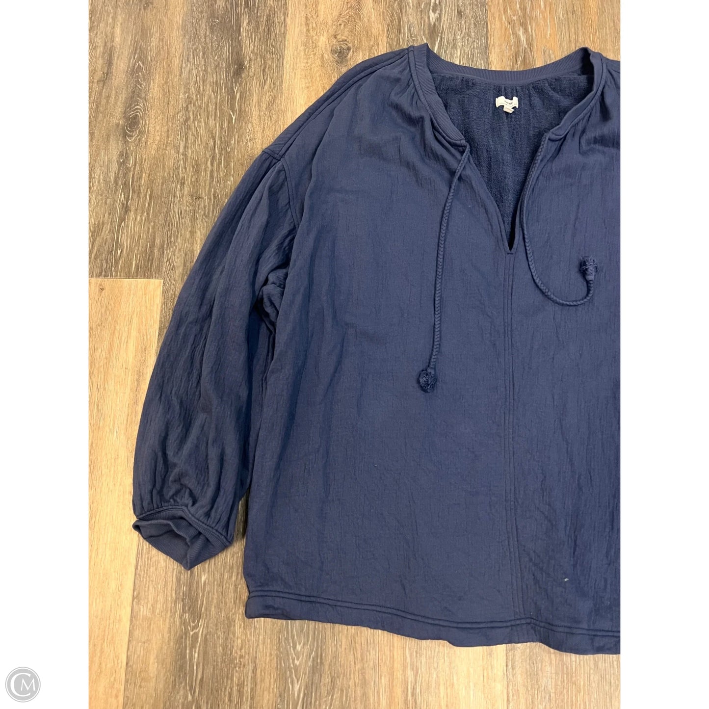 Sweatshirt Collar By Aerie In Blue, Size: Xxl