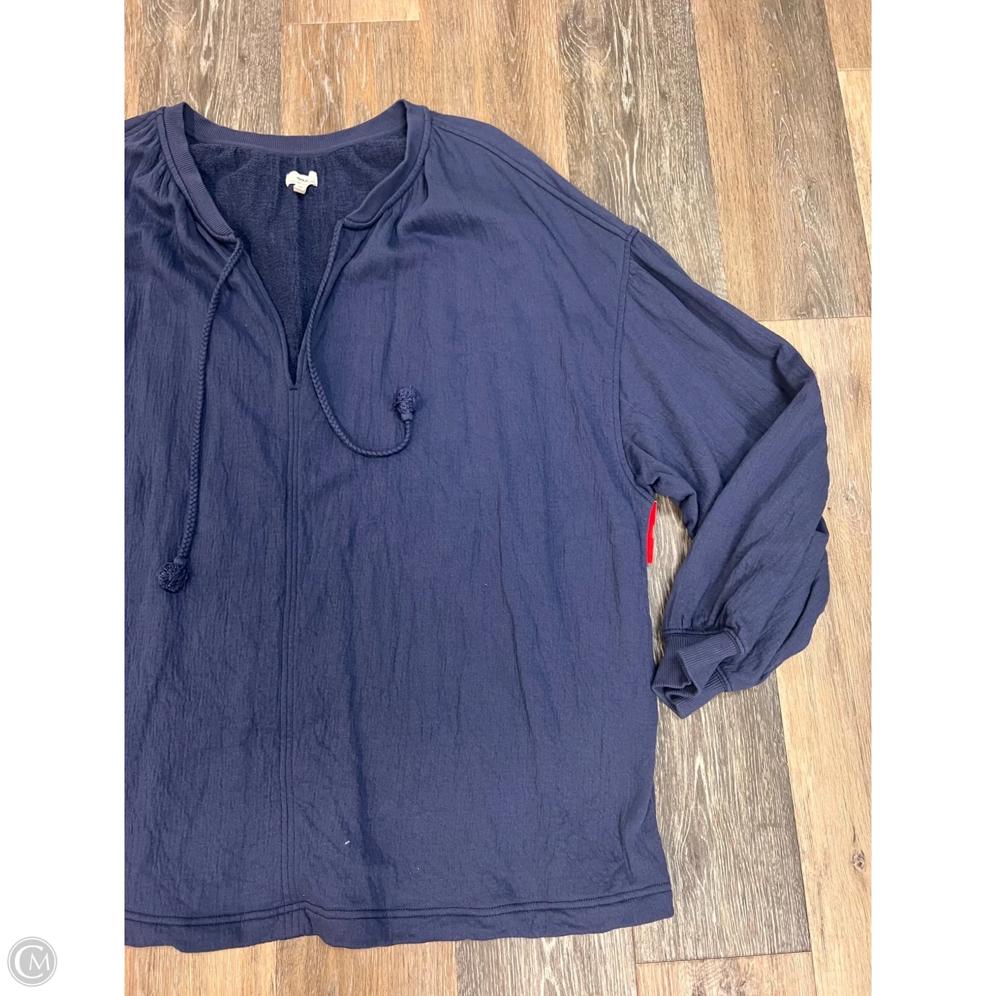 Sweatshirt Collar By Aerie In Blue, Size: Xxl