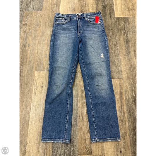 Jeans Straight By Just Black In Blue Denim, Size: 8