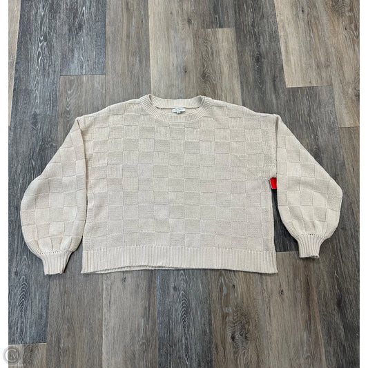 Sweater By Z Supply In Cream, Size: S