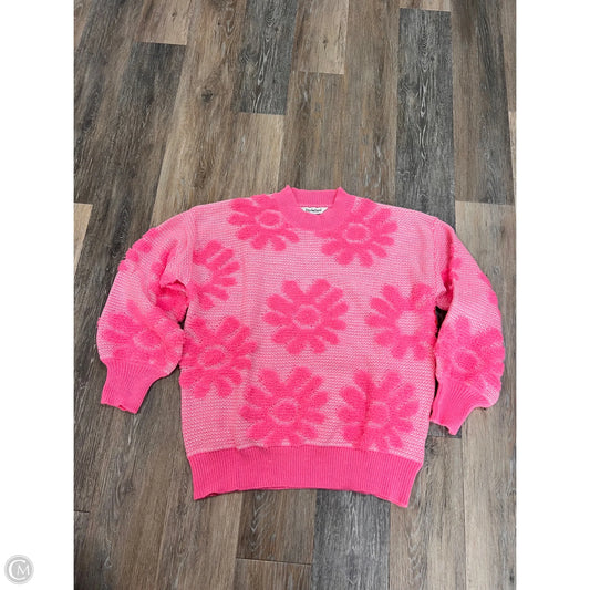 -Sweater By Davi & Dani In Pink, Size: M