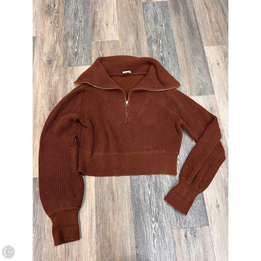 Sweater By Varley In Brown, Size: S