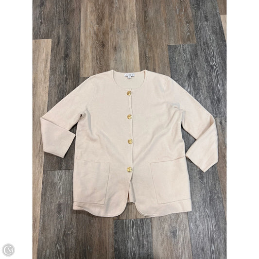 Sweater Cardigan By J. Crew In Cream, Size: Xs