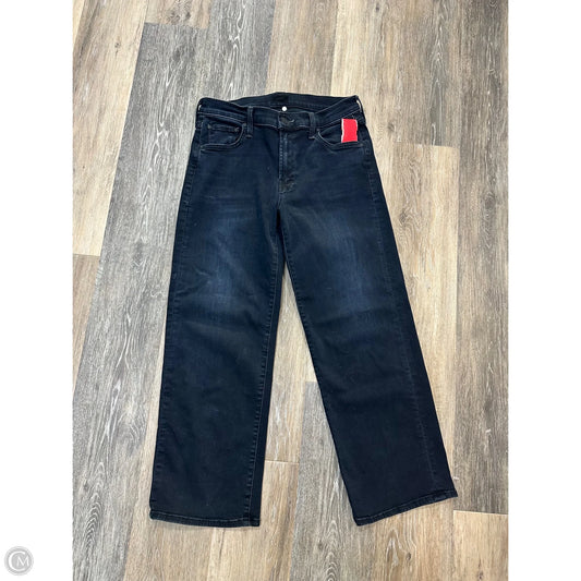 Jeans Straight By Mother In Blue Denim, Size: 6