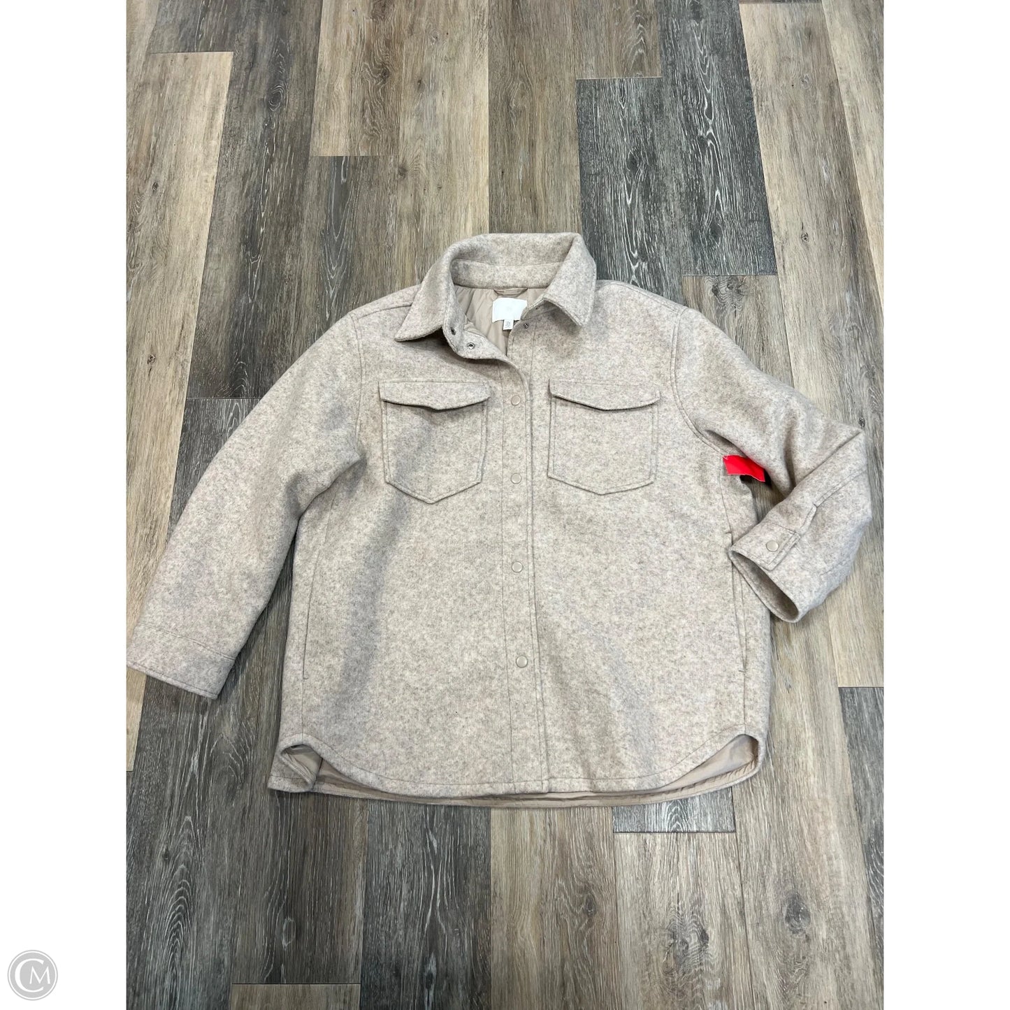 Jacket Other By H&m In Cream, Size: Xl