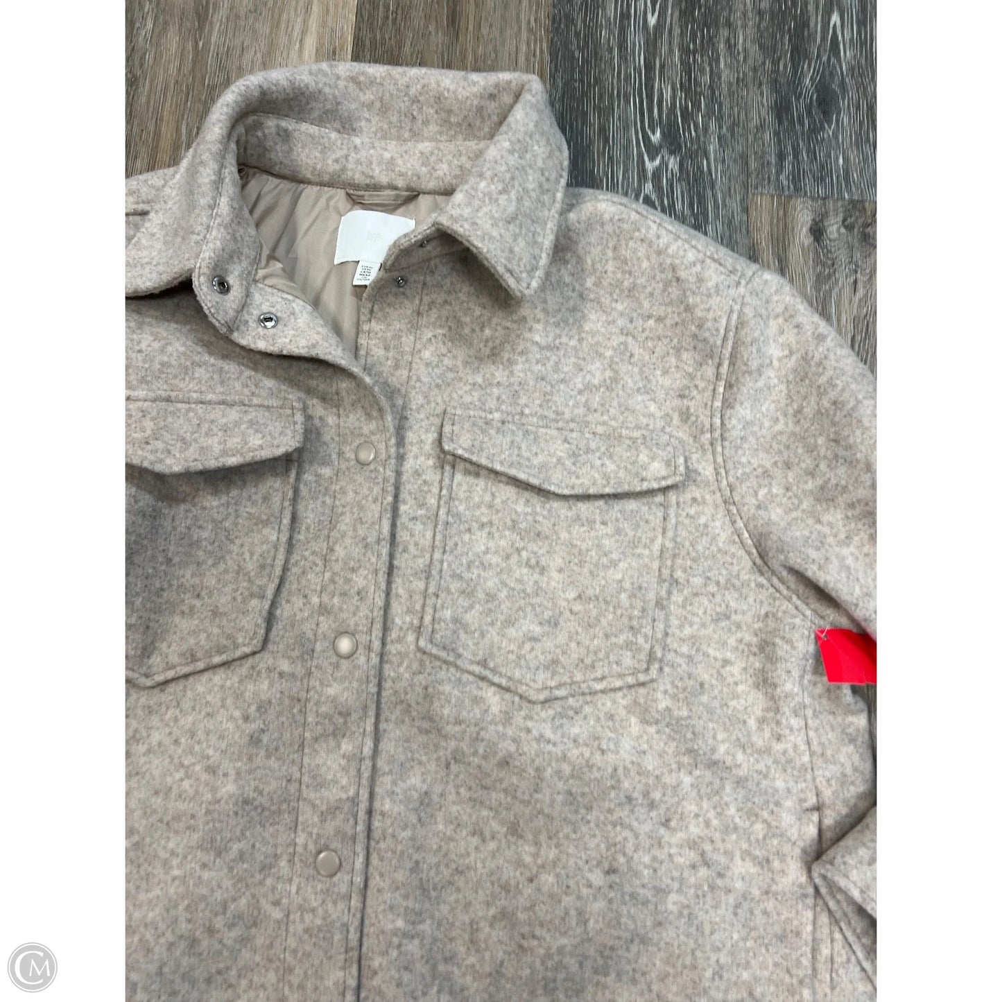 Jacket Other By H&m In Cream, Size: Xl