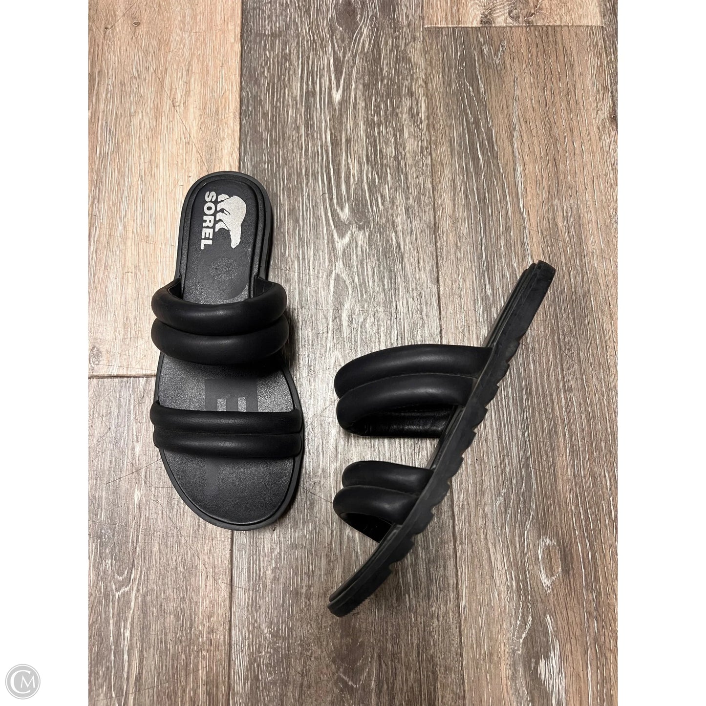 Sandals Flats By Sorel In Black, Size: 8.5