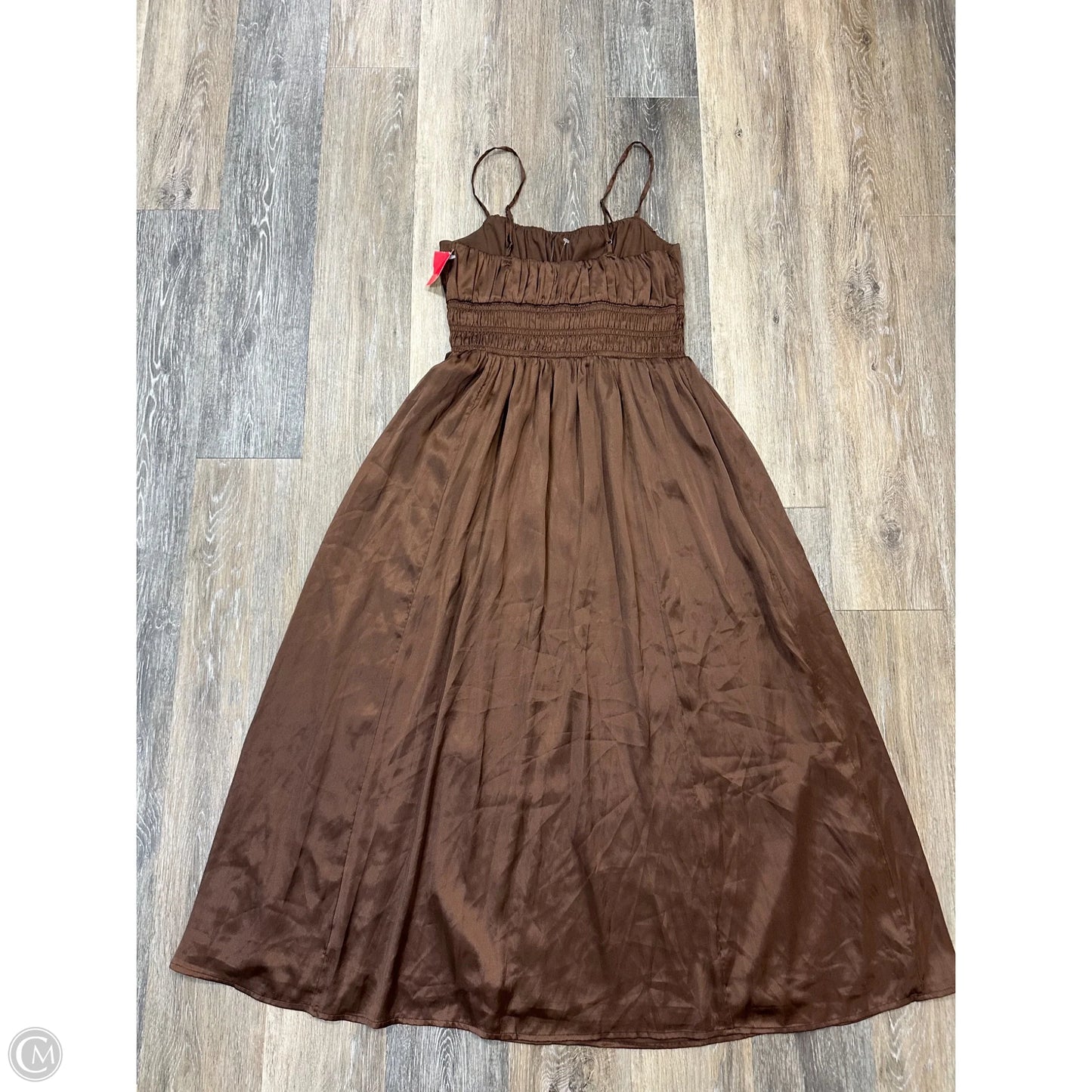 Dress Party Long By Abercrombie And Fitch In Brown, Size: Lp