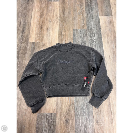 Sweatshirt Crewneck By CIVILREGIME In Grey, Size: Xs