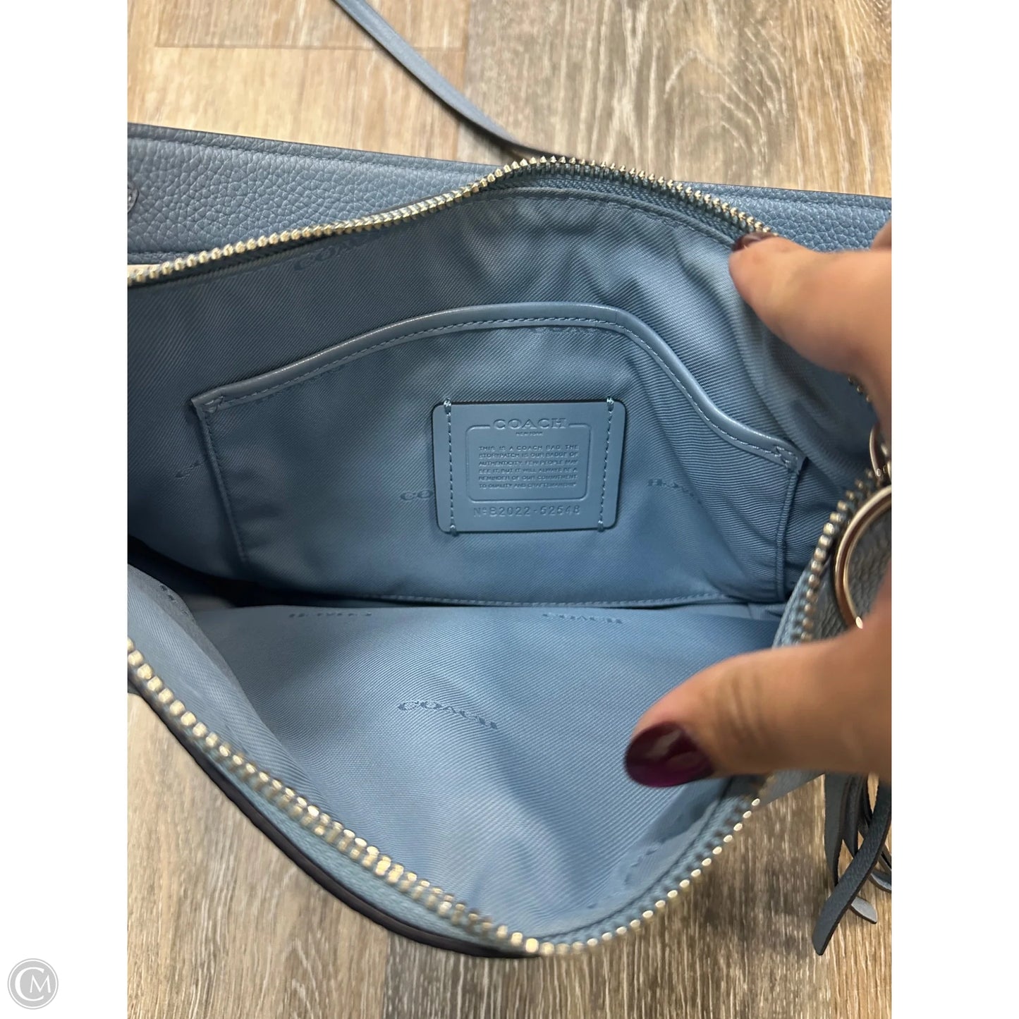 Crossbody Designer By Coach, Size: Medium