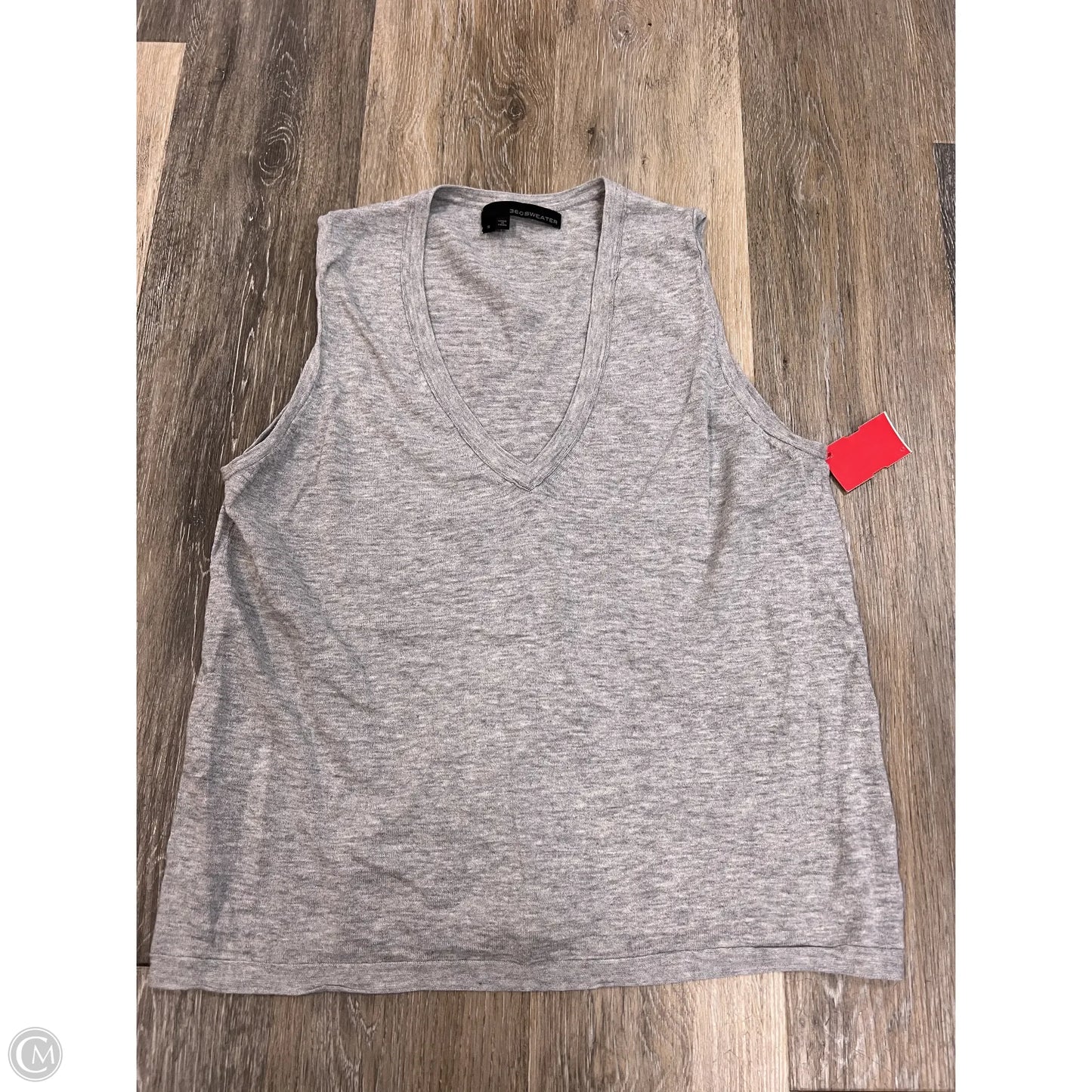 Tank Top By 360cashmere In Grey, Size: S