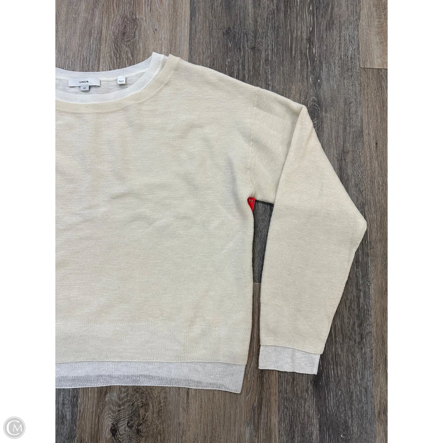 Sweater By Vince In Yellow, Size: S