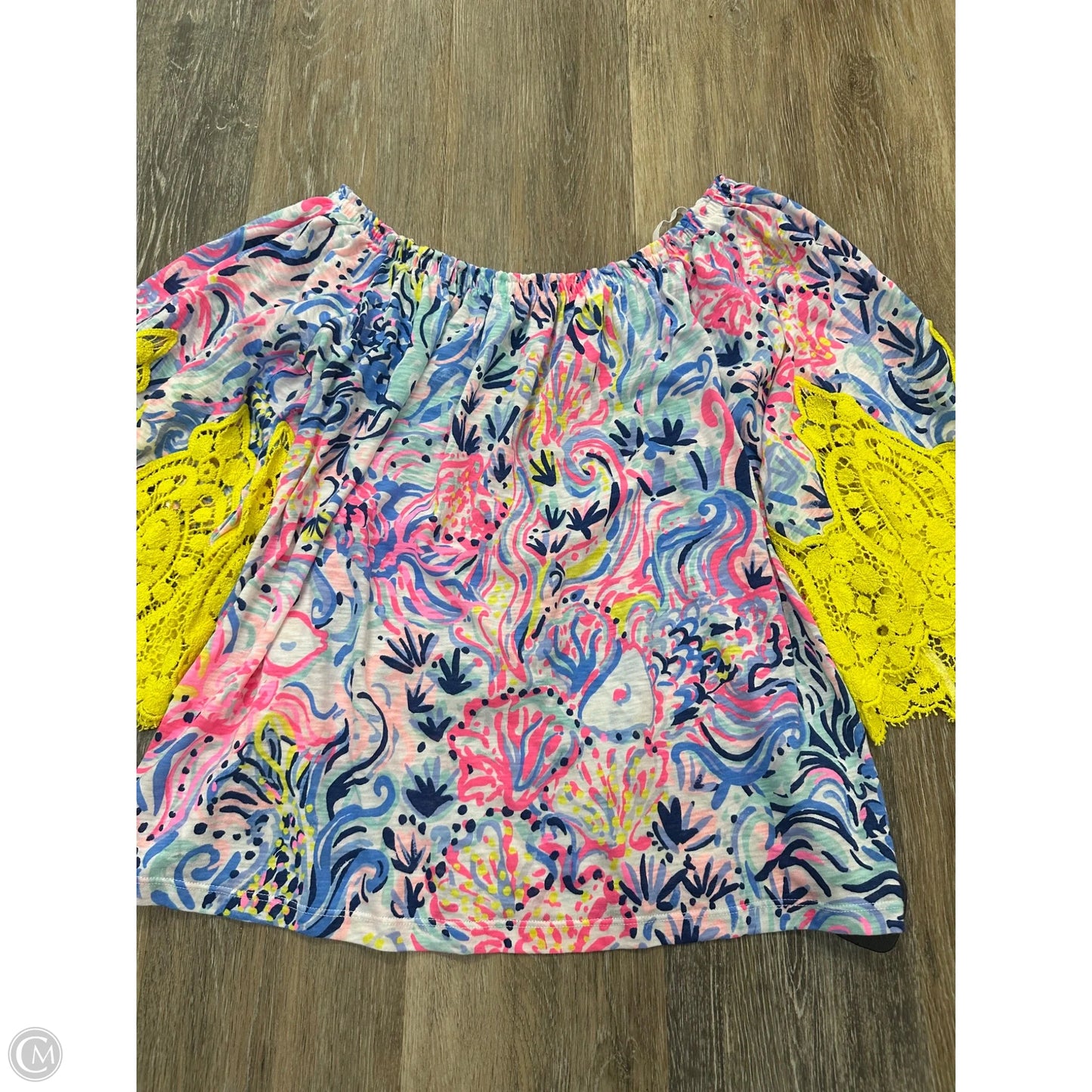 Blouse Designer By Lilly Pulitzer In Multi-colored, Size: Xs