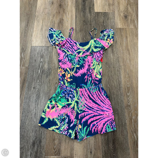 Romper Designer By Lilly Pulitzer In Multi-colored, Size: Xxs