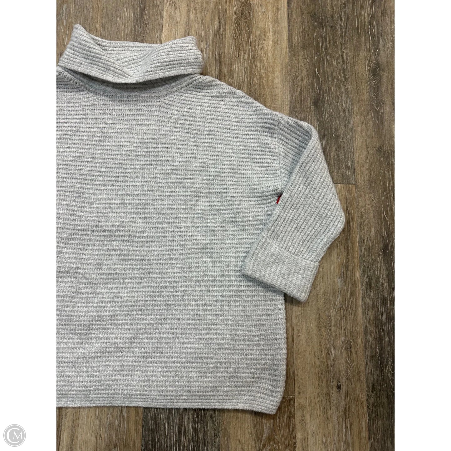 Sweater By Joan Vass In Grey, Size: L