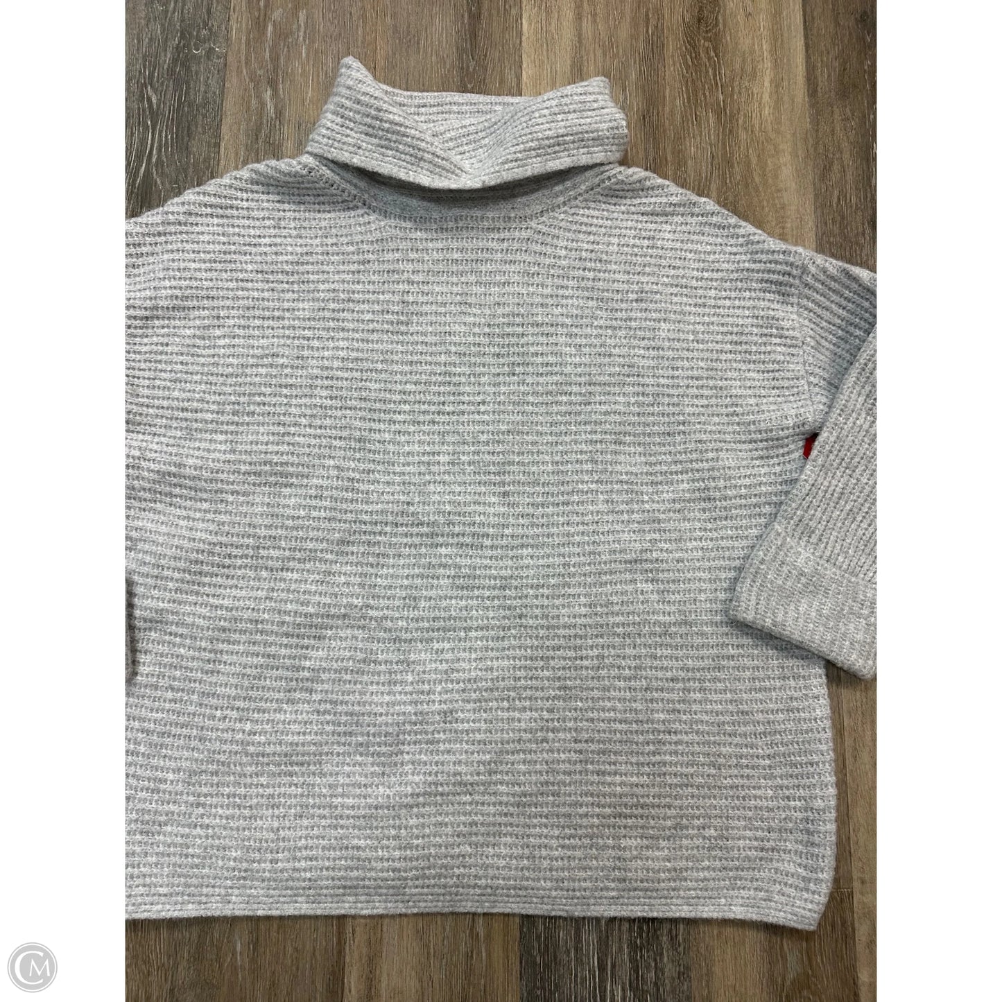 Sweater By Joan Vass In Grey, Size: L