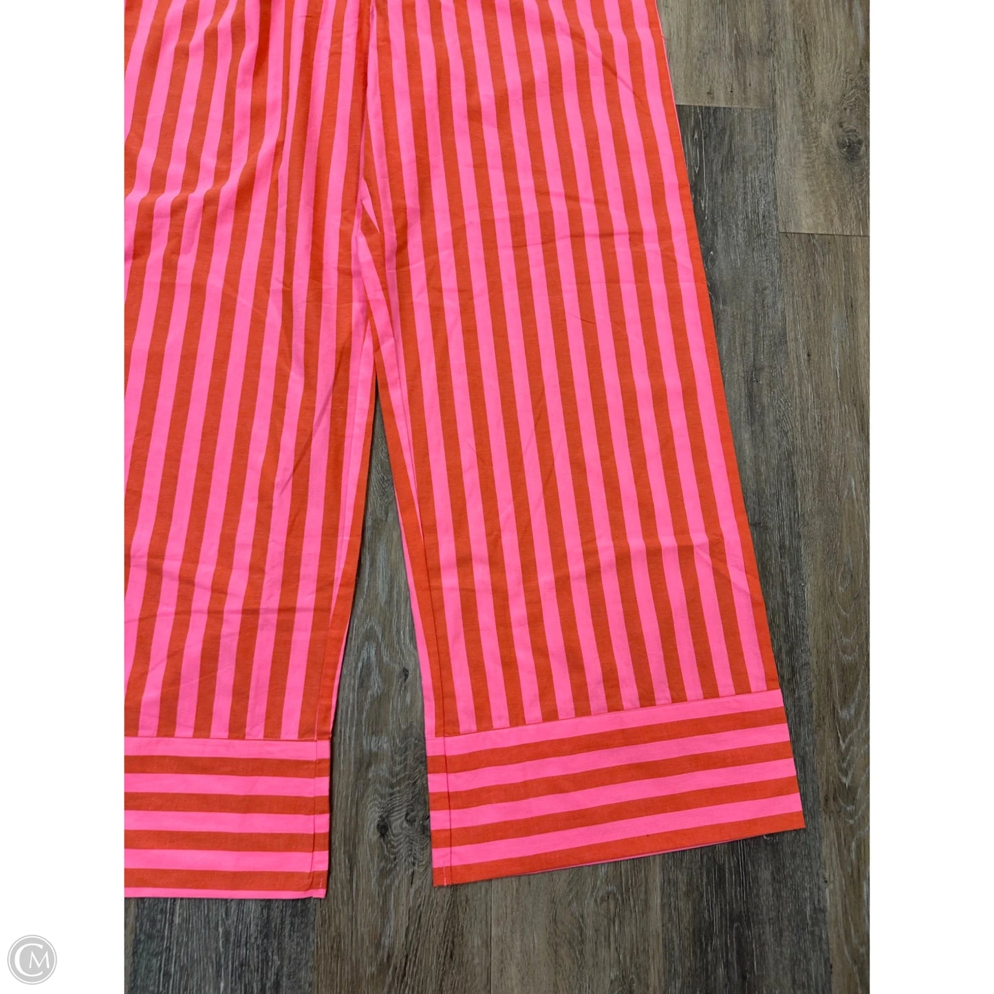 Pants Wide Leg By Next In Striped Pattern, Size: 16 Tall